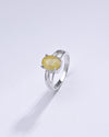 Authentic Yellow Sapphire (Pukhraj) Ring in 925 Silver - #1242N4 - Myra