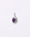Florent Amethyst Pendant in 925 Silver