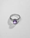 Timeless Amethyst (Jamunia) Ring in 925 Sterling Silver - Urja