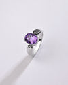 Timeless Amethyst (Jamunia) Ring in 925 Sterling Silver - Urja