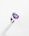 Infinity Amethyst (Jamunia) Ring in 925 Sterling Silver - Urja