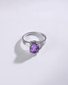 Magical Amethyst (Jamunia) Ring in 925 Sterling Silver - Urja
