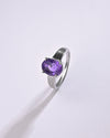 Magical Amethyst (Jamunia) Ring in 925 Sterling Silver - Urja