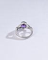 Celestial Amethyst (Jamunia) Ring in 925 Sterling Silver - Urja