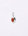 Moonlit Crown Coral Pendant in 925 Silver