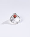 Glorious Coral (Moonga) Ring in 925 Sterling Silver - Nova