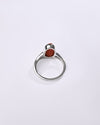 Harmony Coral (Moonga) Ring in 925 Sterling Silver - Shakti