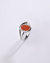 Harmony Coral (Moonga) Ring in 925 Sterling Silver - Shakti
