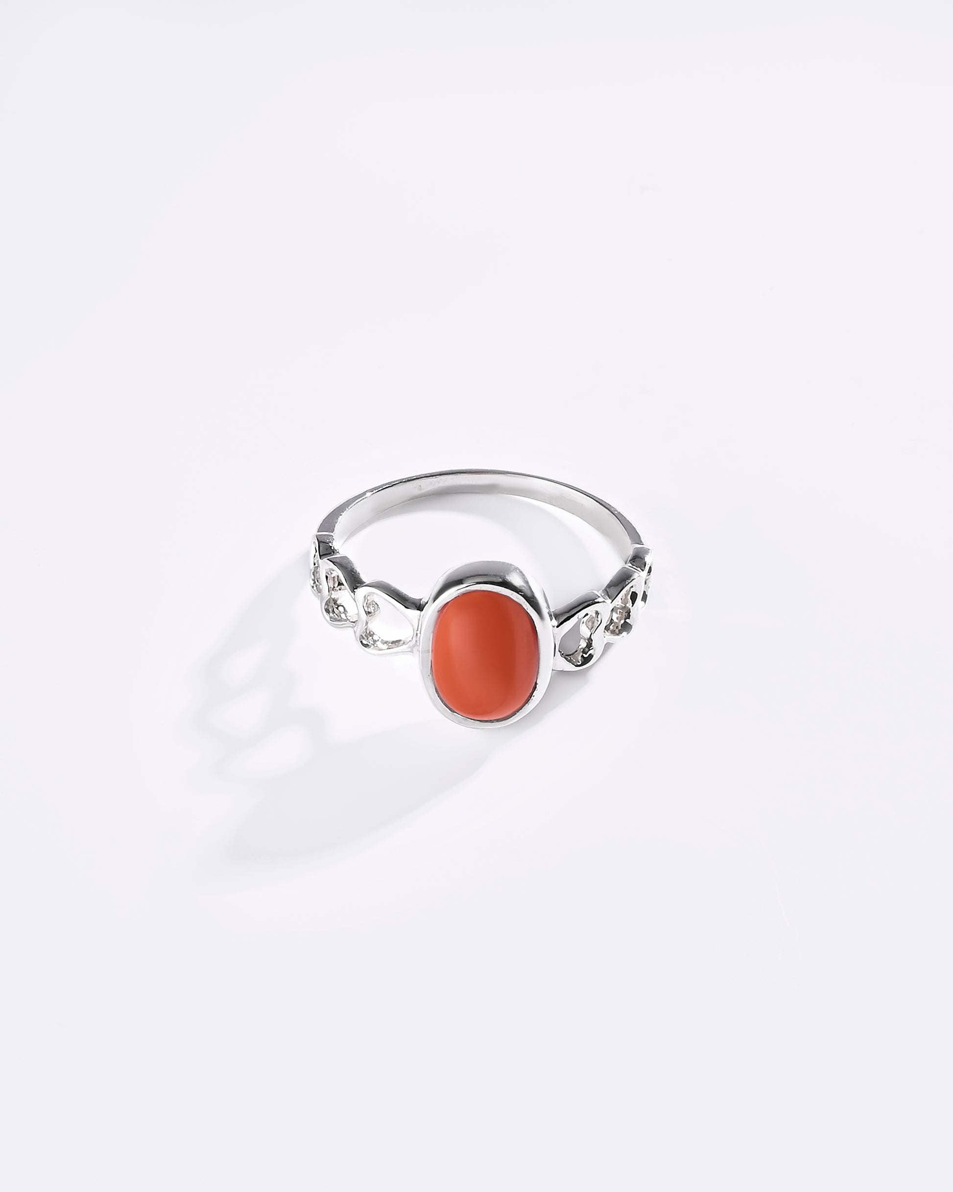 Coral Reef Natural Ring in 925 Sterling Silver Buy from Myra Gems 