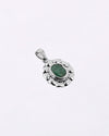 Florent Emerald Pendant in 925 Silver