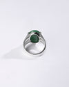 Imperial Emerald (Panna) Ring in 925 Sterling Silver - Astra
