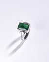 Emerald gemstone ring