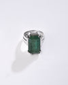 Royal Emerald (Panna) Ring in 925 Sterling Silver - Nexa Re