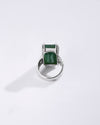 Royal Emerald (Panna) Ring in 925 Sterling Silver - Nexa Re