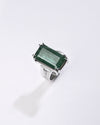 Royal Emerald (Panna) Ring in 925 Sterling Silver - Nexa Re
