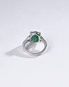 Essential Emerald (Panna) Ring in 925 Sterling Silver - Urja