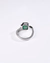 Bliss Emerald (Panna) Ring in 925 Sterling Silver - Shakti