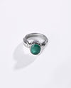 Timeless Emerald (Panna) Ring in 925 Sterling Silver - Shakti
