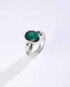 Timeless Emerald (Panna) Ring in 925 Sterling Silver - Shakti