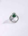 Precious Emerald (Panna) Ring in 925 Sterling Silver - Urja