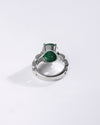 Rolex Emerald (Panna) Ring in 925 Sterling Silver - Urja