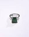 Exotic Emerald (Panna) Ring in 925 Sterling Silver - Nexa Re