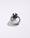 Luxe Emerald (Panna) Ring in 925 Sterling Silver - Shakti