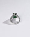 Natural Emerald (Panna) Ring in 925 Sterling Silver - Urja