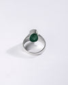 Vintage Emerald (Panna) Ring in 925 Sterling Silver - Shakti