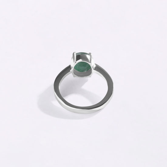 Silver panna ring