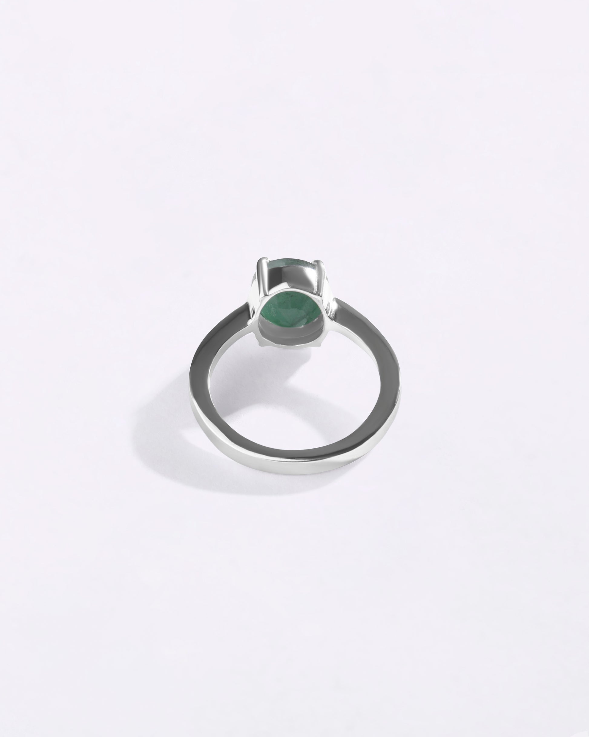 Silver panna ring