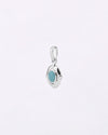 Moonlit Crown Turquoise Pendant in 925 Silver