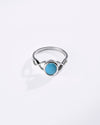 Powerful Turquoise (Firoza) Ring in 925 Sterling Silver - Shakti