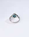 Powerful Turquoise (Firoza) Ring in 925 Sterling Silver - Shakti