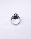 Heirloom Turquoise (Firoza) Ring in 925 Sterling Silver - Shakti