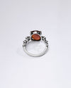 Forever Garnet (Gomed) Ring in 925 Sterling Silver - Urja