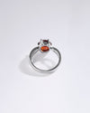 Grace Garnet (Gomed) Ring in 925 Sterling Silver - Astra