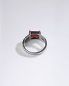 Antique Garnet (Gomed) Ring in 925 Sterling Silver - Urja Re