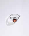Harmony Garnet (Gomed) Ring in 925 Sterling Silver - Shakti