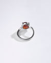 Bliss Garnet (Gomed) Ring in 925 Sterling Silver - Urja