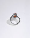Promise Garnet (Gomed) Ring in 925 Sterling Silver - Urja
