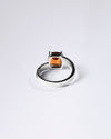 Promise Garnet (Gomed) Ring in 925 Sterling Silver - Urja Sq
