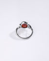 Glorious Garnet (Gomed) Ring in 925 Sterling Silver - Shakti
