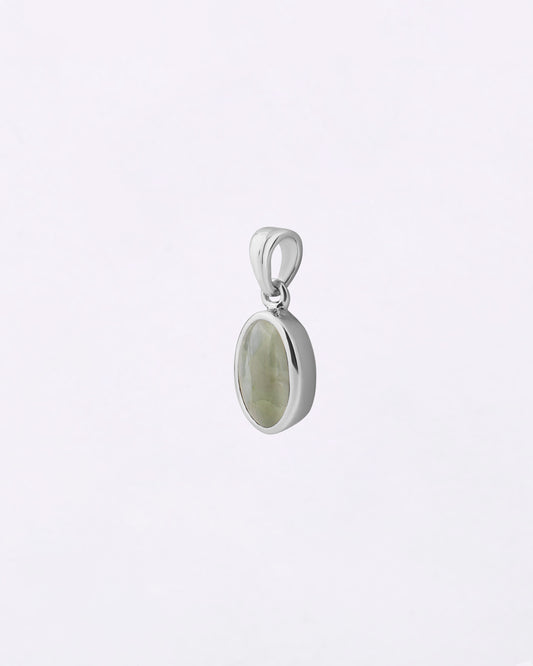 Plain Cat's Eye Pendant in 925 Silver