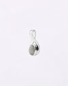 Gentle Curve Cat's Eye Pendant in 925 Silver