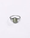 Authentic Cat'S Eye (Lehsunia) Ring in 925 Sterling Silver - Shakti