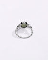 Authentic Cat'S Eye (Lehsunia) Ring in 925 Sterling Silver - Shakti