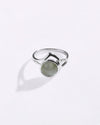 Serene Cat'S Eye (Lehsunia) Ring in 925 Sterling Silver - Shakti