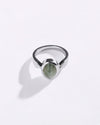 Charming Cat'S Eye (Lehsunia) Ring in 925 Sterling Silver - Shakti