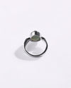 Charming Cat'S Eye (Lehsunia) Ring in 925 Sterling Silver - Shakti